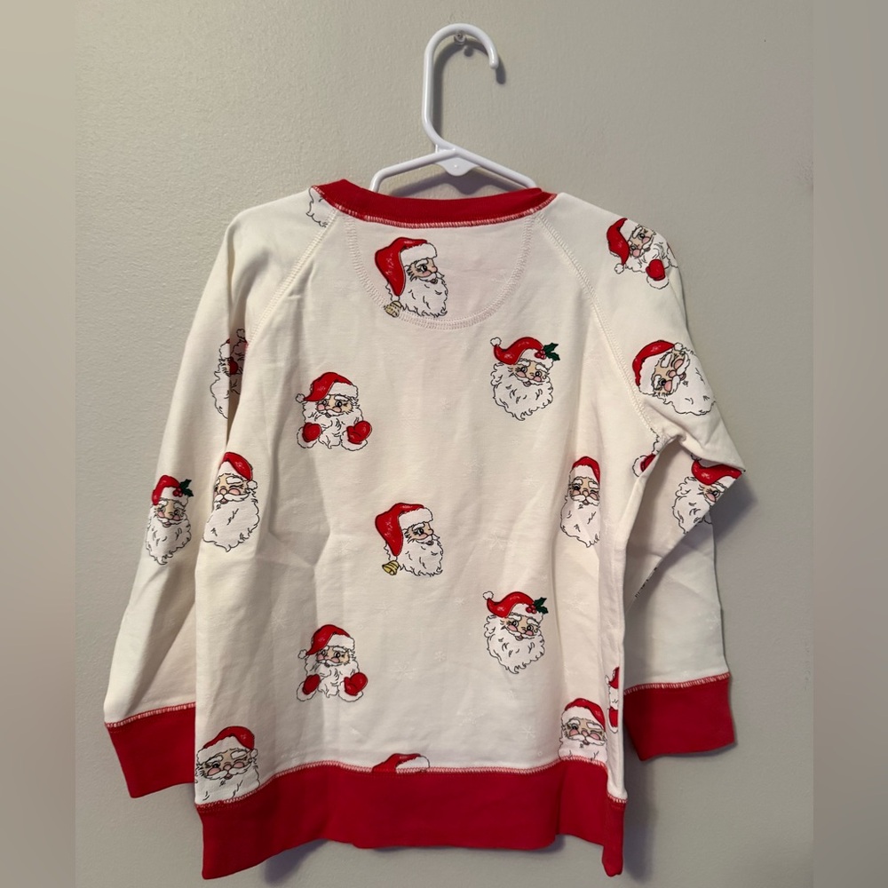 The Beaufort Bonnet Company Red and White Santa Crewneck - Picture 2 of 5